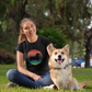 'Colorful Retro Corgi' Unisex Jersey Short Sleeve T-Shirt