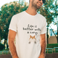 'Life Is Better With A Corgi' Unisex Jersey Short Sleeve T-Shirt