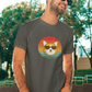 'Sunrise Retro Corgi' Unisex Jersey Short Sleeve T-Shirt