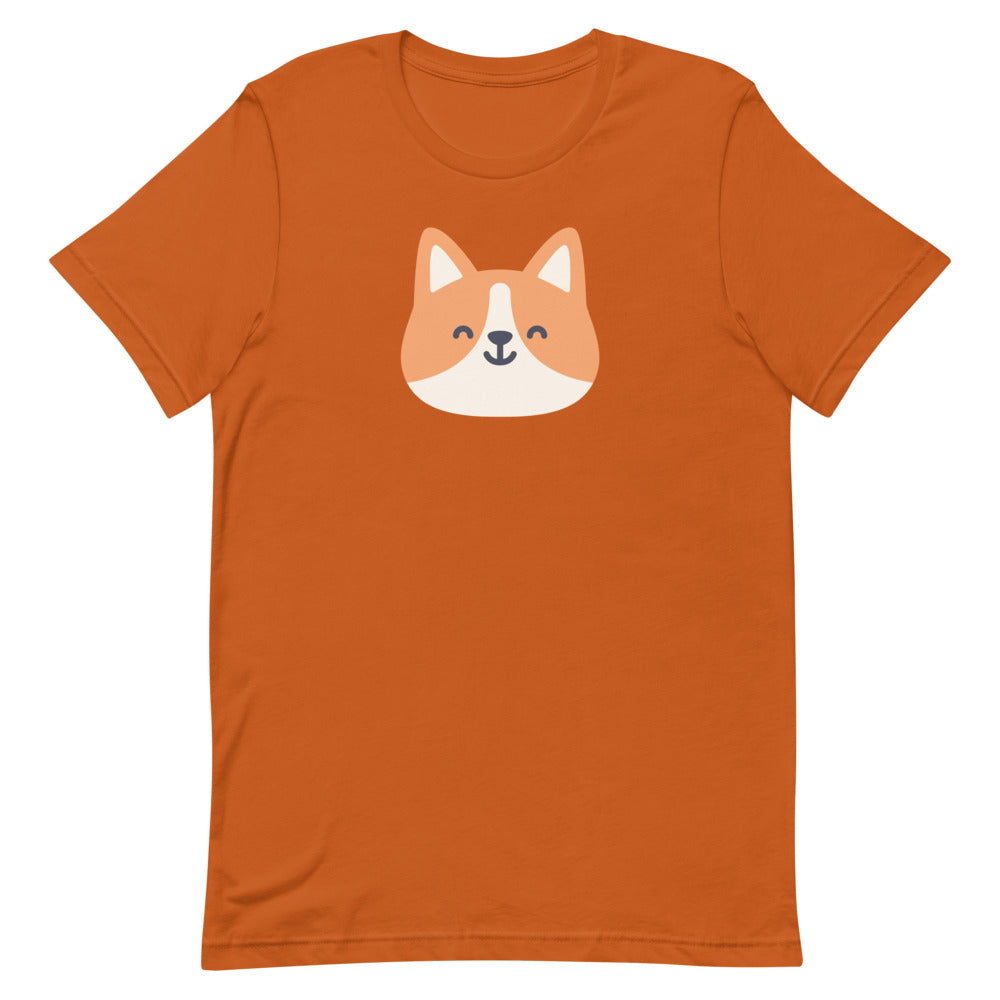 'Happy Corgi' Short-Sleeve Unisex T-Shirt