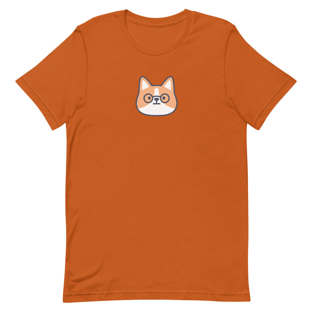 'Nerdy Corgi' Short-Sleeve Unisex T-Shirt