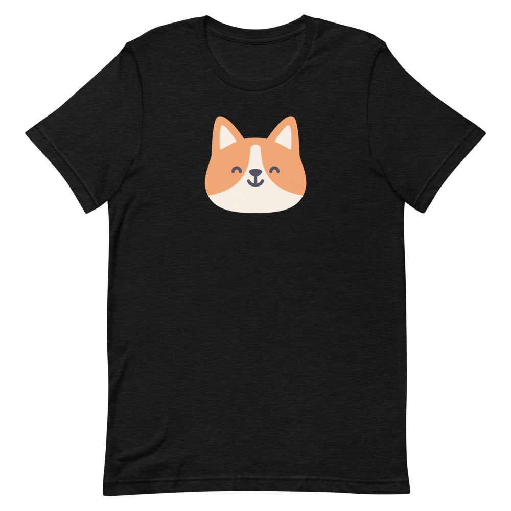 'Happy Corgi' Short-Sleeve Unisex T-Shirt
