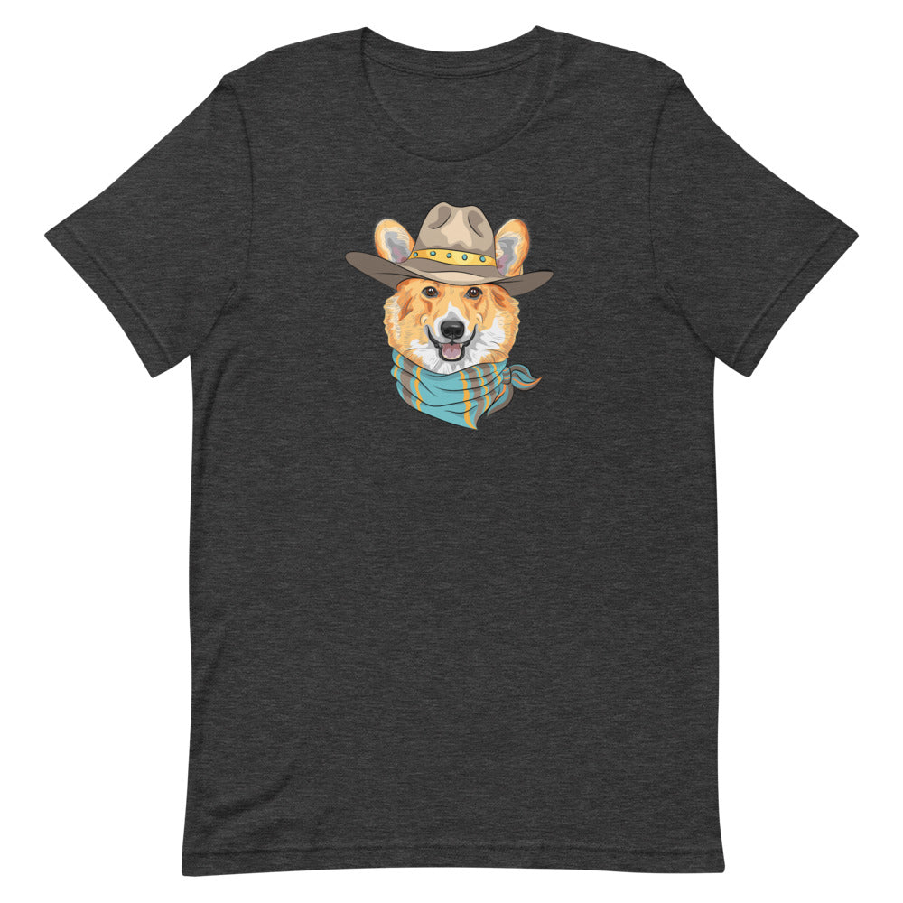 'Howdy Corgi' Short-Sleeve Unisex T-Shirt