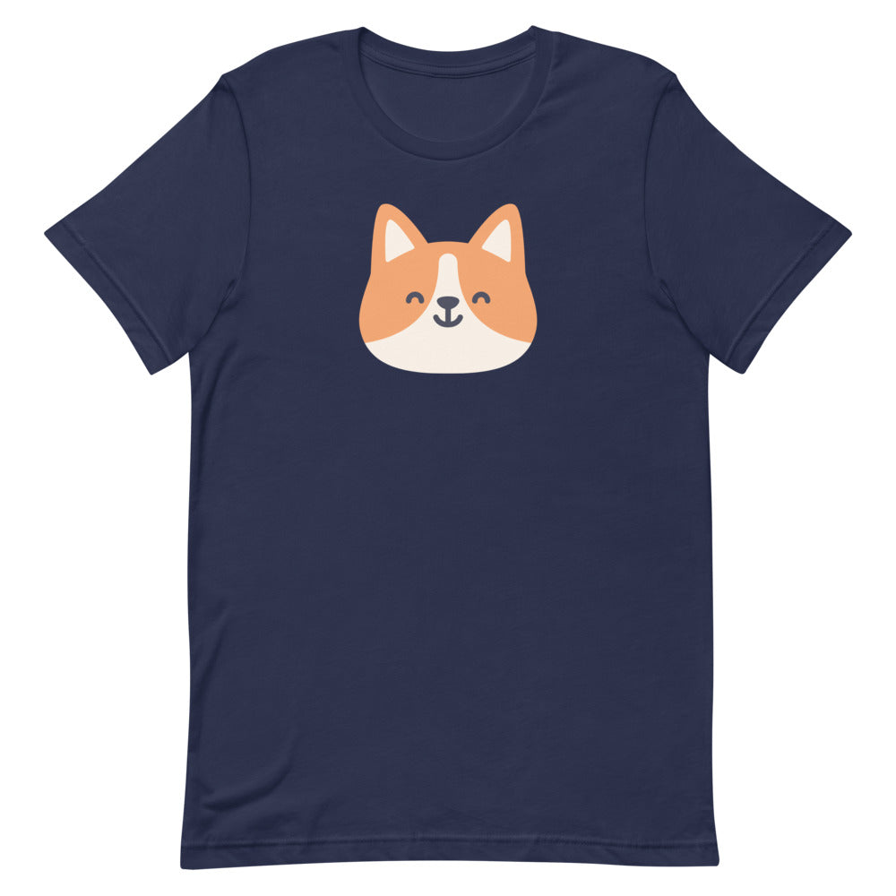 'Happy Corgi' Short-Sleeve Unisex T-Shirt