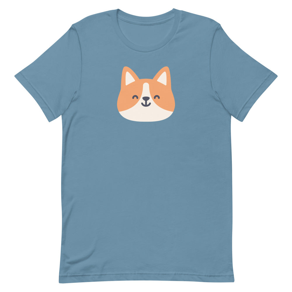 'Happy Corgi' Short-Sleeve Unisex T-Shirt