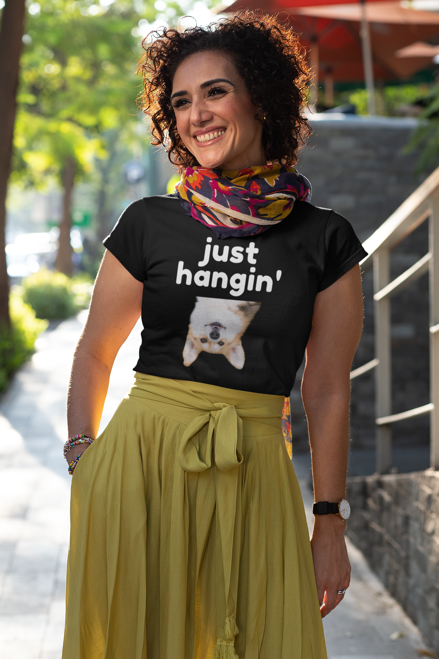'Just Hangin' Short-Sleeve Unisex T-Shirt